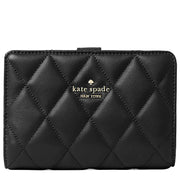 Kate Spade Carey Medium Compartment Bifold Wallet in Black ka591
