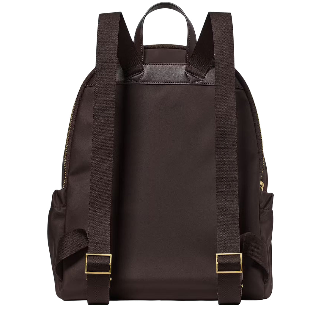 Kate Spade Carter Nylon Cargo Large Backpack Bag - Hot Fudge KN670