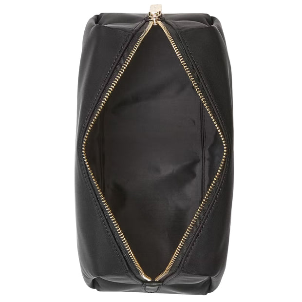Interior View of Kate Spade Carter Nylon Cosmetic Pouch - Black KL875