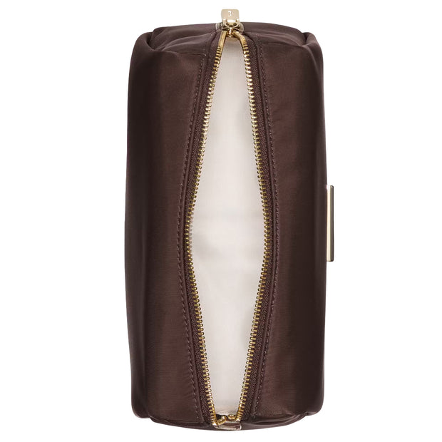 Interior View of Kate Spade Carter Nylon Cosmetic Pouch - Hot Fudge KL875