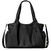 Back View of Kate Spade Carter Nylon Large Baby Bag - Black KL960