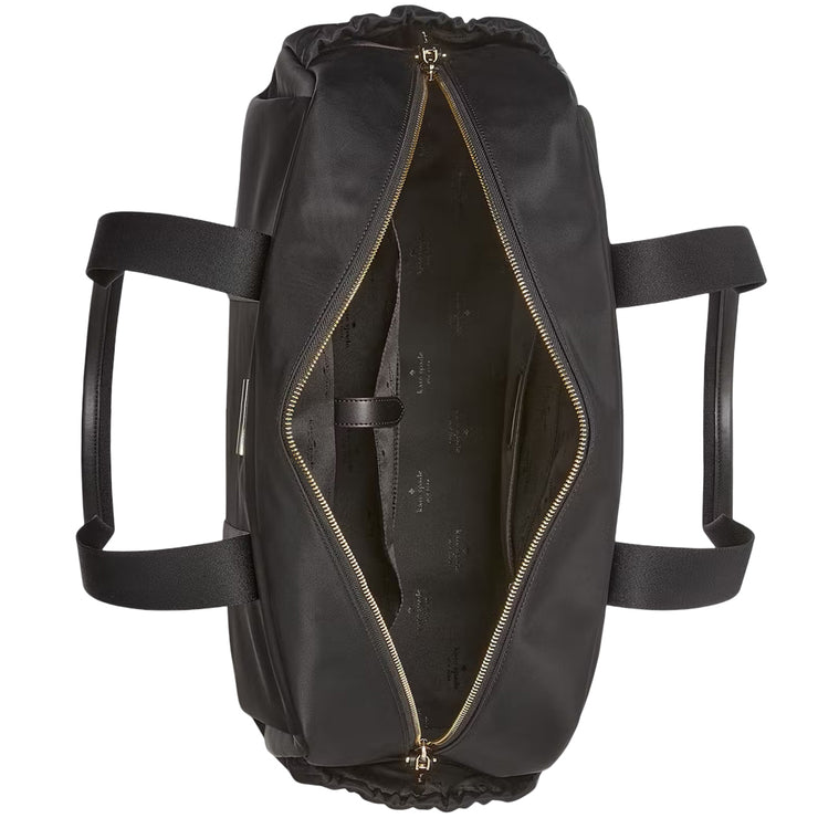 Interior View of Kate Spade Carter Nylon Large Weekender Bag - Black KL968