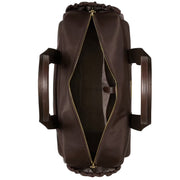 Interior View of Kate Spade Carter Nylon Large Weekender Bag - Hot Fudge KL968