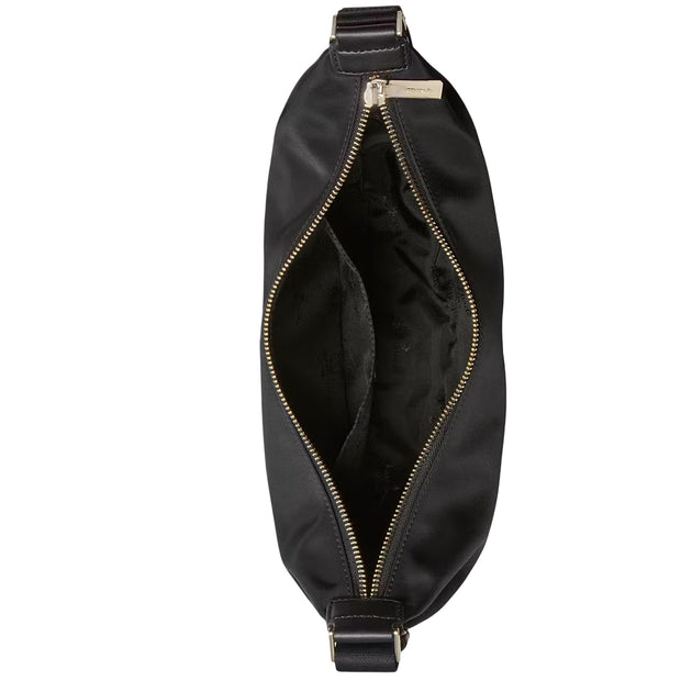 Interior View of Kate Spade Carter Nylon Medium Sling Bag - Black KL966