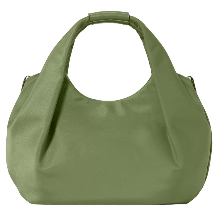 Back View of Kate Spade  Carter Nylon Small Pleated Crossbody Bag - Cedar Stand KL965