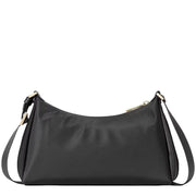 Back View of Kate Spade Carter Nylon Small Shoulder Bag - Black KL967
