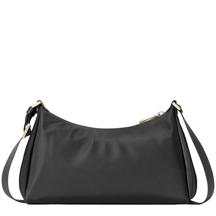 Back View of Kate Spade Carter Nylon Small Shoulder Bag - Black KL967