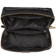 Interior View of Kate Spade Carter Nylon Travel Cosmetic Pouch - Black KL877
