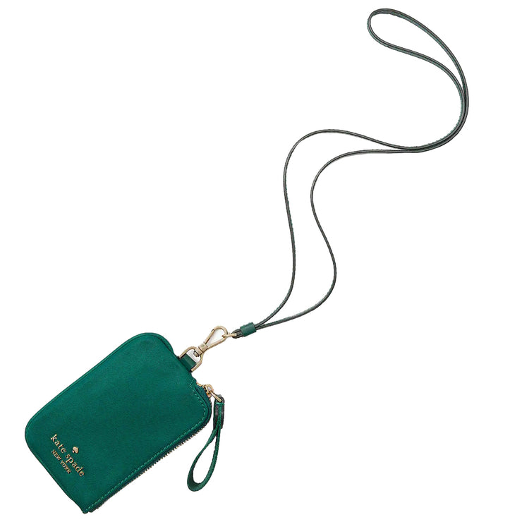 Buy Kate Spade Chelsea Cardcase Lanyard in Deep Jade kc630 Online in Singapore | PinkOrchard.com