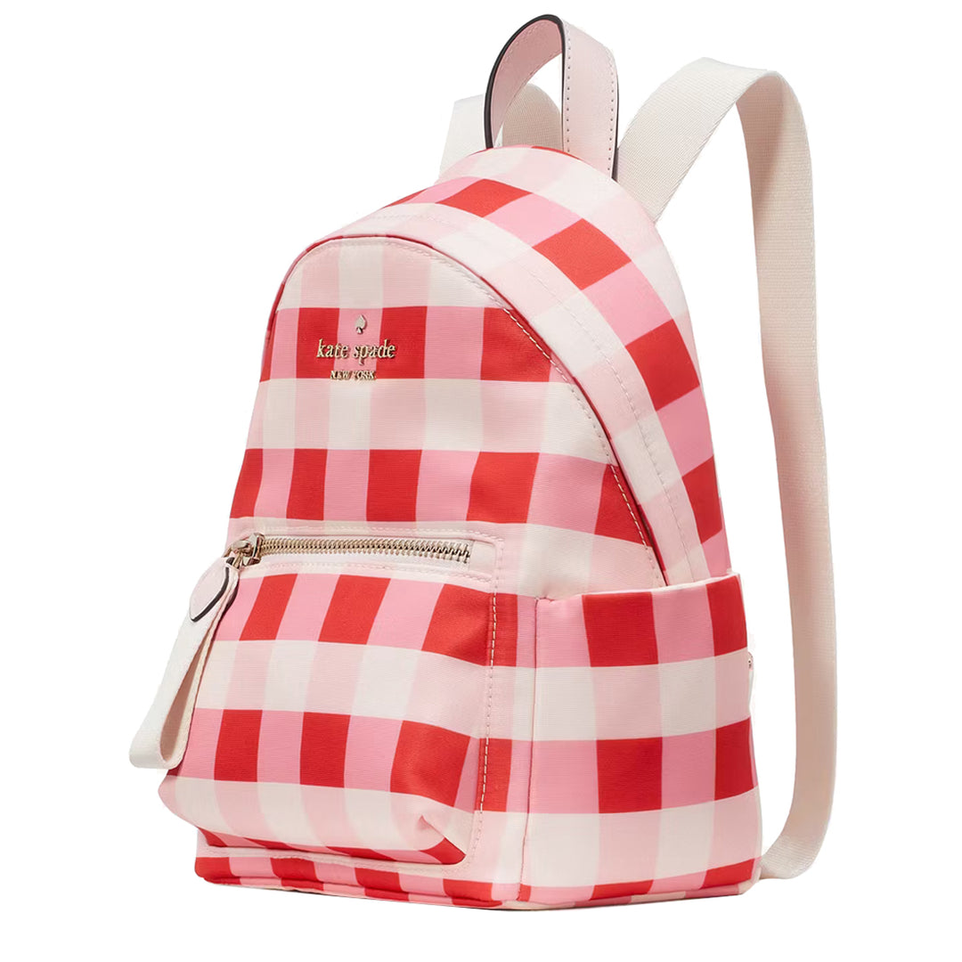 kate spade mini backpack red Buy Chelsea Gingham Bag in Pink Multi KG565 Online in Singapore The Kate Spade convertible Model:SC1002 Tip ship_fee_free Cosmetic Pouch/bag~ Beautiful Pattern~