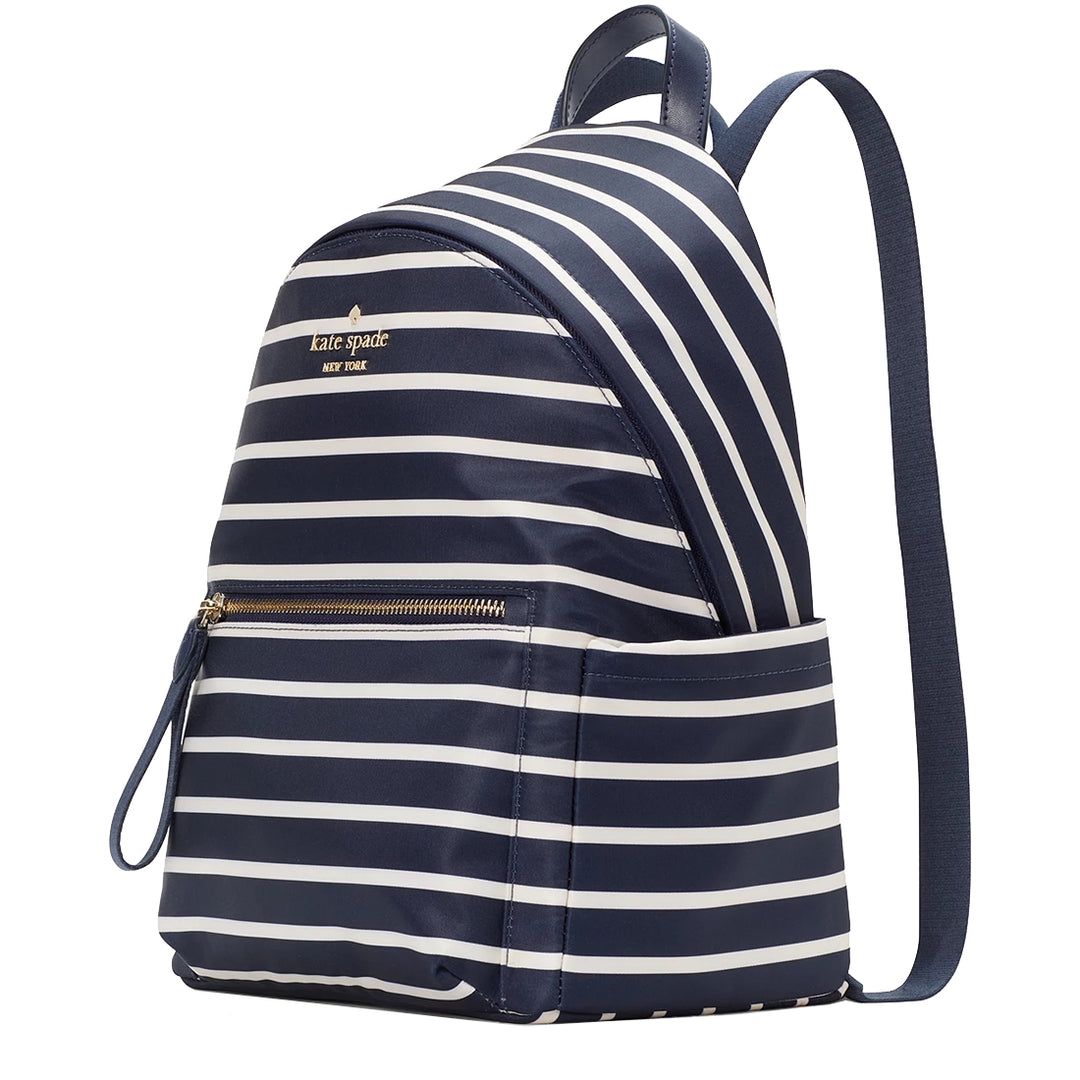 Buy Kate Spade Chelsea Nylon Medium Backpack Bag in Blue Multi