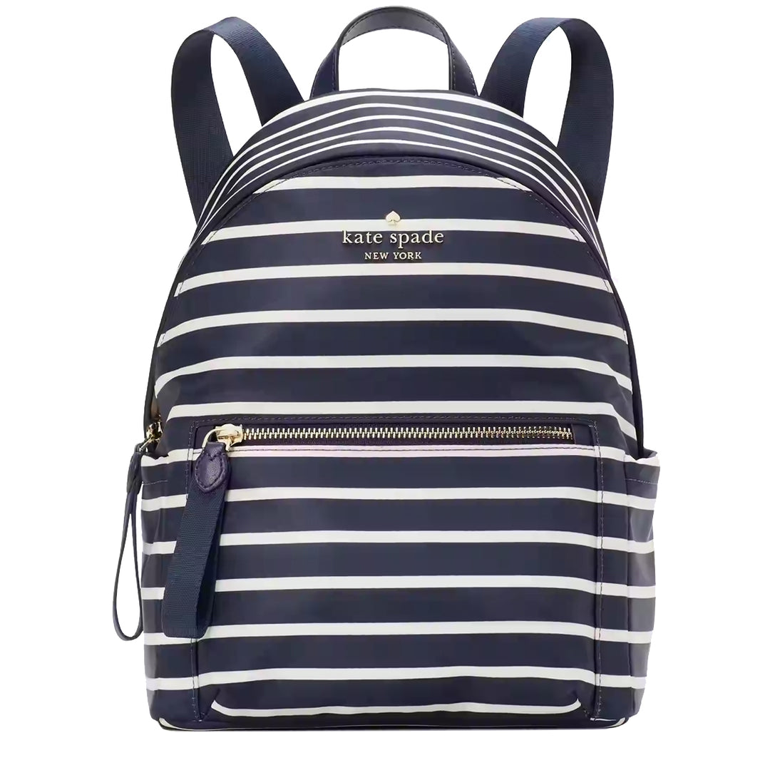 Buy Kate Spade Chelsea Nylon Medium Backpack Bag in Blue  display picture 1