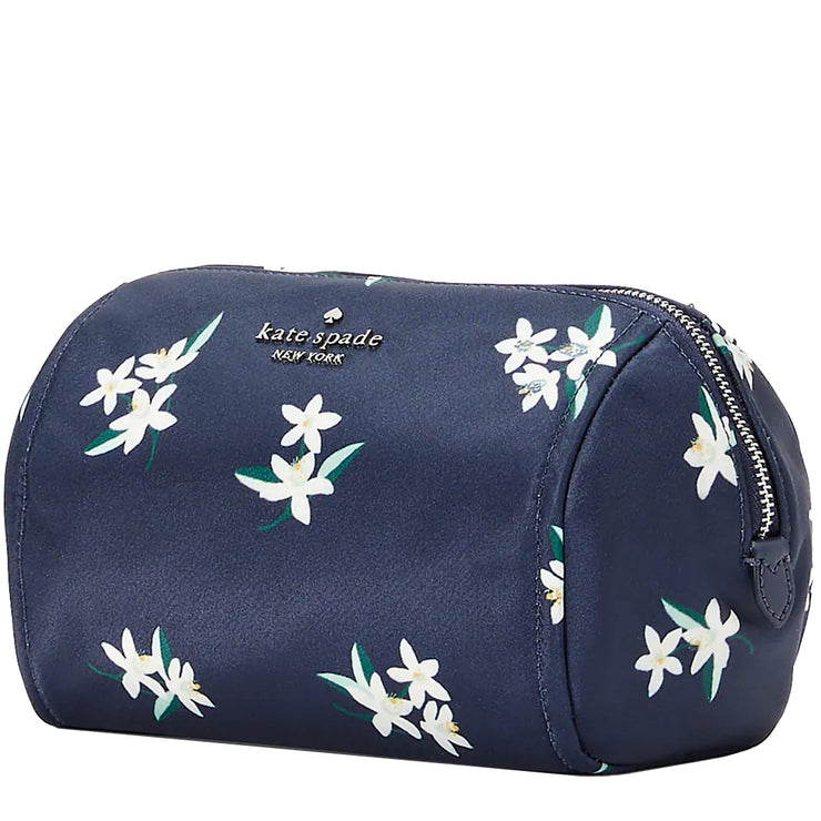 Buy Kate Spade Chelsea Orange Toss Medium Cosmetic Pouch in Parisian Navy Multi kc639 Online in Singapore | PinkOrchard.com