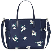 Buy Kate Spade Chelsea Orange Toss Medium Satchel Bag in Parisian Navy Multi kd726 Online in Singapore | PinkOrchard.com