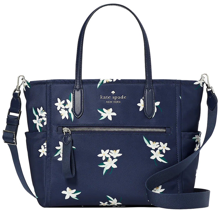 Buy Kate Spade Chelsea Orange Toss Medium Satchel Bag in Parisian Navy Multi kd726 Online in Singapore | PinkOrchard.com