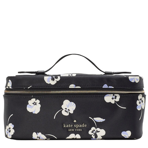 Buy Kate Spade Chelsea Nylon Travel Cosmetic Bag in Black Multi ka564 Online in Singapore | PinkOrchard.com