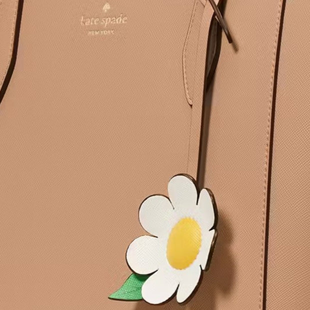 Closeup of Kate Spade Dana Tote Bag - Light Fawn KG581
