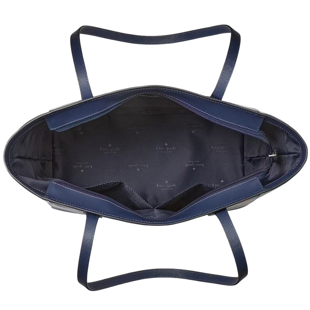 Interior View of Kate Spade Dana Tote Bag - Parisian Navy KG581