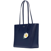 Side View of Kate Spade Dana Tote Bag - Parisian Navy KG581
