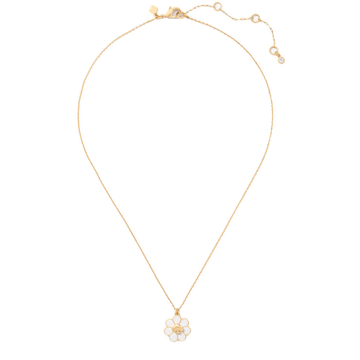 Buy Kate Spade Day Tripper Mini Pendant Necklace in White KH282 Online in Singapore | PinkOrchard.com