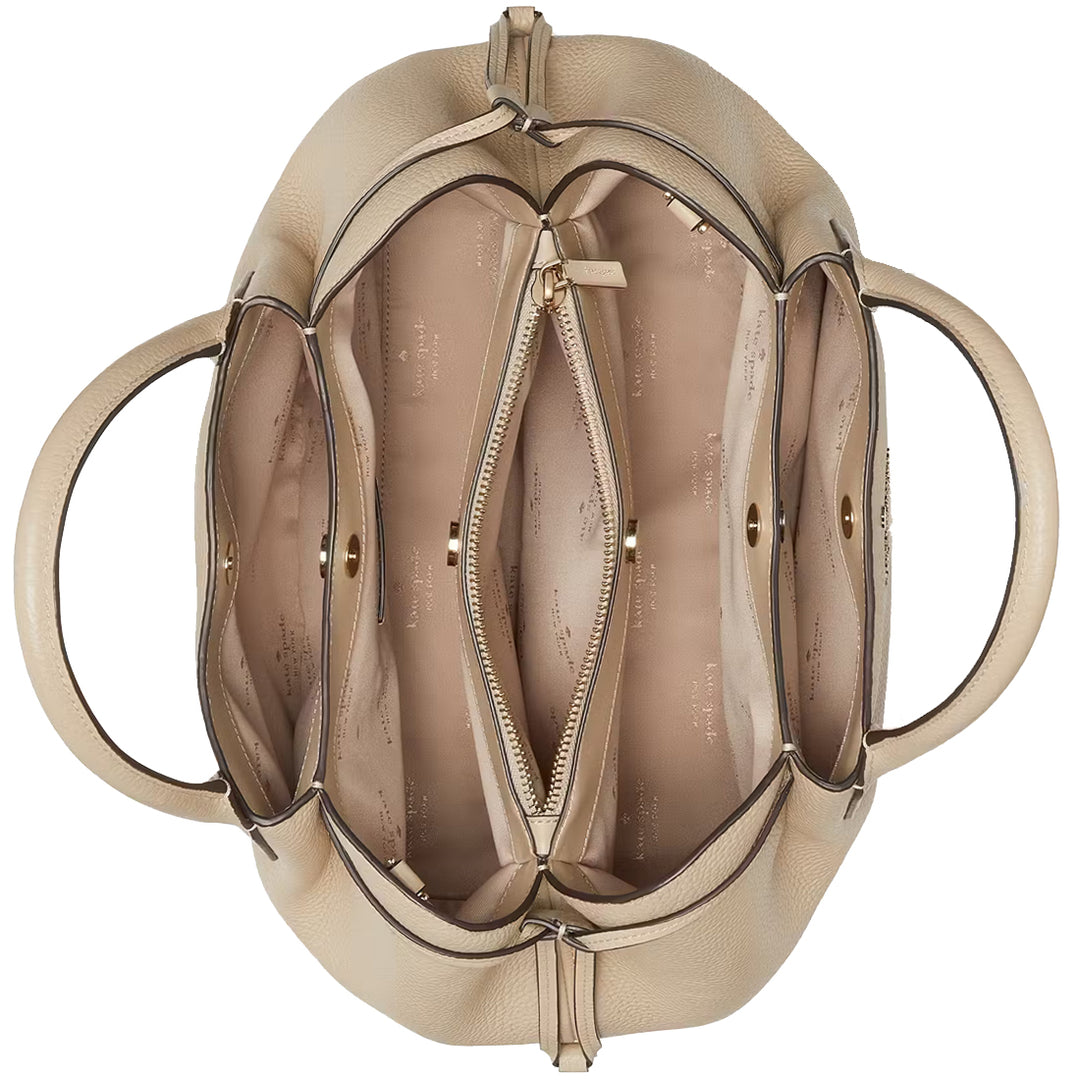 Buy Kate Spade Dumpling Large Satchel Bag in Light Sand k8134