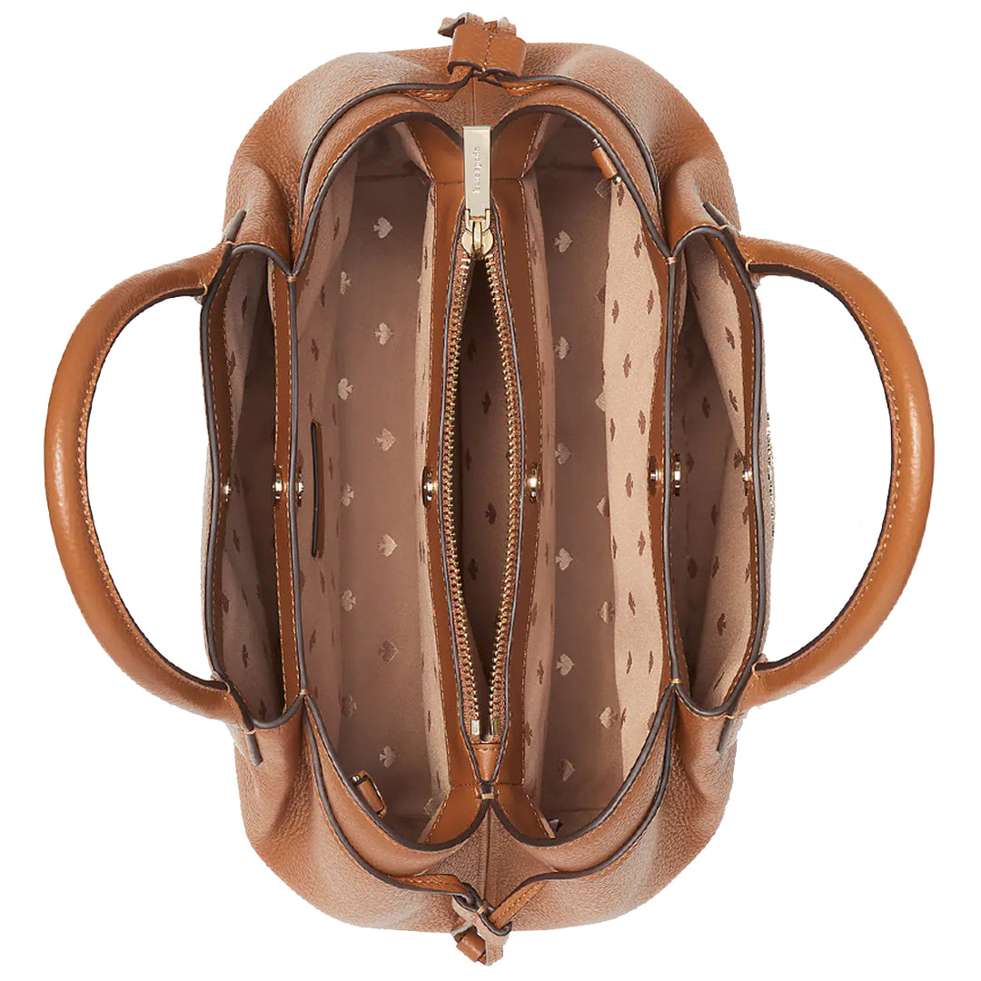 Buy Kate Spade Dumpling Large Satchel Bag in Warm Gingerbread