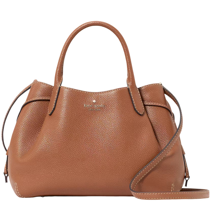 Front View of Kate Spade Dumpling Large Shoulder Bag - Warm Gingerbread KM155