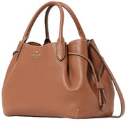 Side View of Kate Spade Dumpling Large Shoulder Bag - Warm Gingerbread KM155