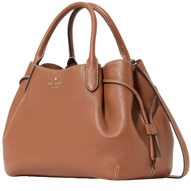 Side View of Kate Spade Dumpling Large Shoulder Bag - Warm Gingerbread KM155