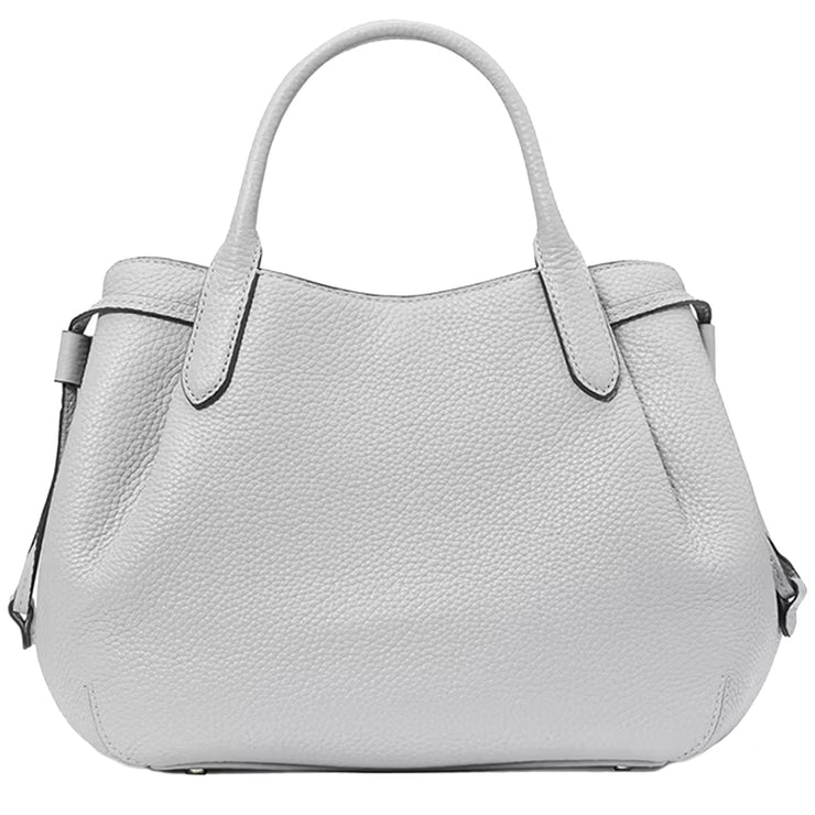 Back View of Kate Spade Dumpling Small Satchel Bag - Mountain Grey K8135