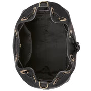 Interior View of Kate Spade Emma Small Bucket Bag - Black KK071