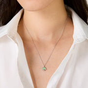 Buy Kate Spade Everyday Spade Enamel Mini Pendant Necklace in Sage o0ru3073 Online in Singapore | PinkOrchard.com