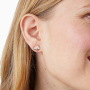 Kate Spade Everyday Spade Enamel Studs Earrings in Chalk Pink o0ru3069