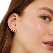 Buy Kate Spade Everyday Spade Enamel Studs Earrings in Bright Carnation o0ru3069 Online in Singapore | PinkOrchard.com