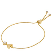 Buy Kate Spade Everyday Spade Stone Slider Bracelet in Clear/ Gold KK006 Online in Singapore | PinkOrchard.com