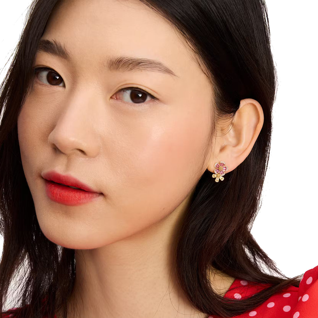 Buy Kate Spade Fleurette Double Studs Earrings in Multi