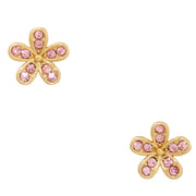 Kate Spade Gleaming Gardenia Flower Studs Earrings in Light Peach kb305