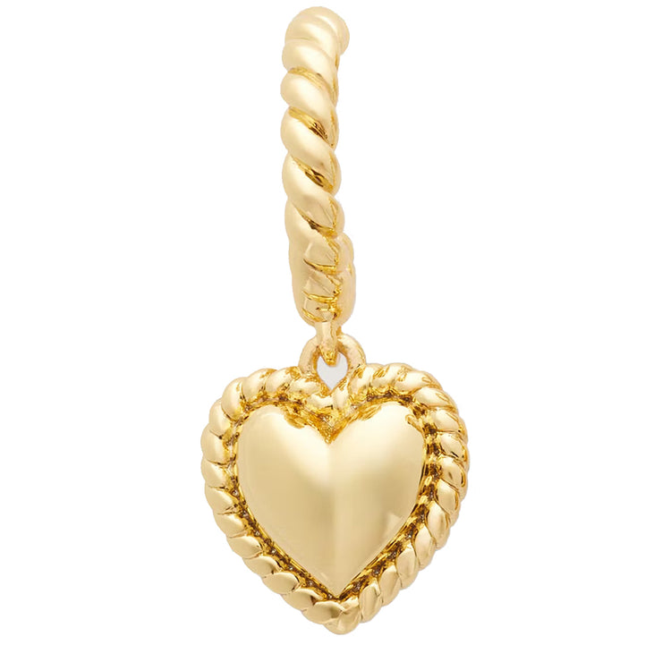 Closeup of Kate Spade Golden Hour Huggies Earrings - Gold KG277