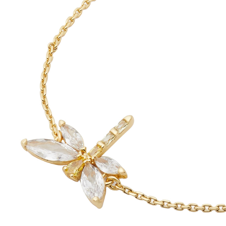 Buy Kate Spade Greenhouse Dragonfly Bracelet in Clear/ Gold kg198 Online in Singapore | PinkOrchard.com