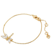 Buy Kate Spade Greenhouse Dragonfly Bracelet in Clear/ Gold kg198 Online in Singapore | PinkOrchard.com