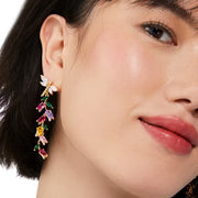 Buy Kate Spade Greenhouse Floral Linear Earrings in Multi kg195 Online in Singapore | PinkOrchard.com