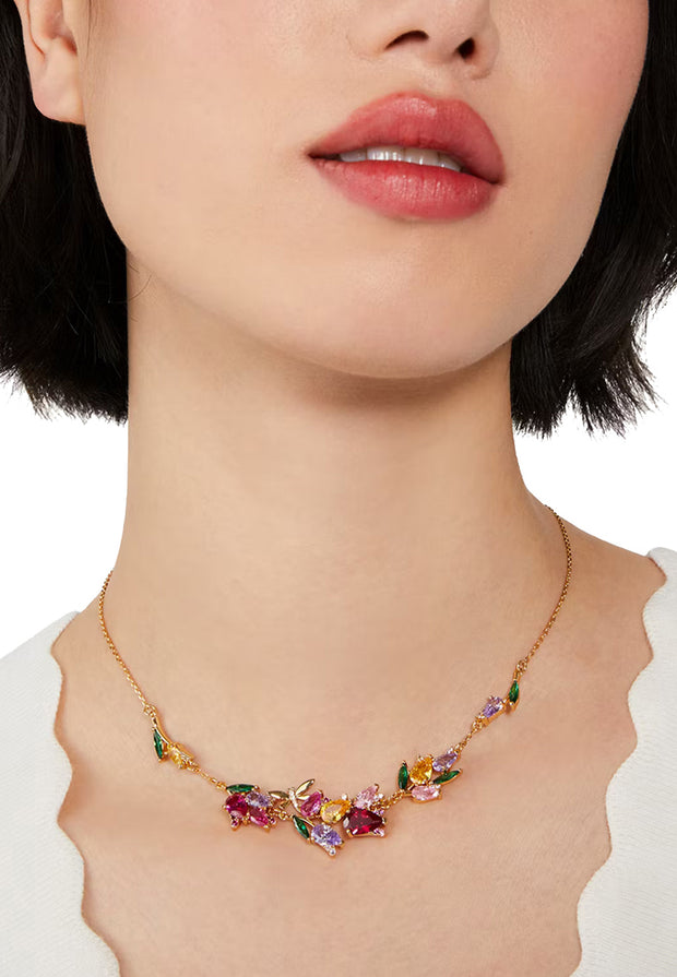 Buy Kate Spade Greenhouse Floral Necklace in Multi kg191 Online in Singapore | PinkOrchard.com