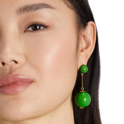 Buy Kate Spade Have A Ball Linear Earrings in KS Green K9591 Online in Singapore | PinkOrchard.com