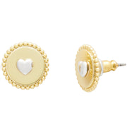 Buy Kate Spade Heartful Studs Earrings in Gold/ Sliver kg152 Online in Singapore | PinkOrchard.com