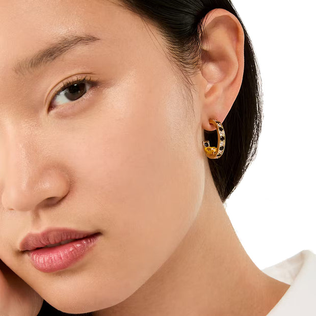 Buy Kate Spade Hit The City Taxi Hoops Earrings in Yellow Multi KK016 Online in Singapore | PinkOrchard.com