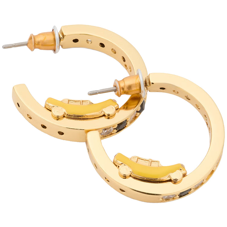 Buy Kate Spade Hit The City Taxi Hoops Earrings in Yellow Multi KK016 Online in Singapore | PinkOrchard.com