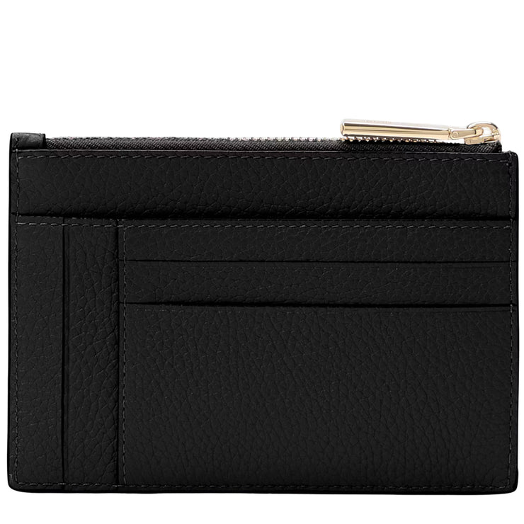 Back View of Kate Spade Kaya Large Slim Cardholder in Black KL837