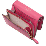 Kate Spade Kayla Small L-Zip Wallet - Rose Oil KK056