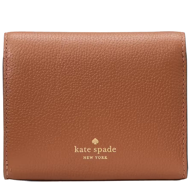 Kate Spade Kayla Small L-Zip Wallet - Warm Gingerbread KK056