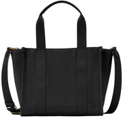 Back View of Kate Spade Kip Nylon Small Tote Bag - Black KL926